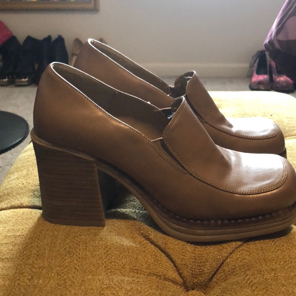 Bonnibel chunky heel loafers